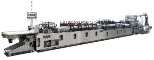 A-600TSZ High-Speed Three-Side-Seal 2-Line Standing and Zipper Automatic Pouch Making Machine